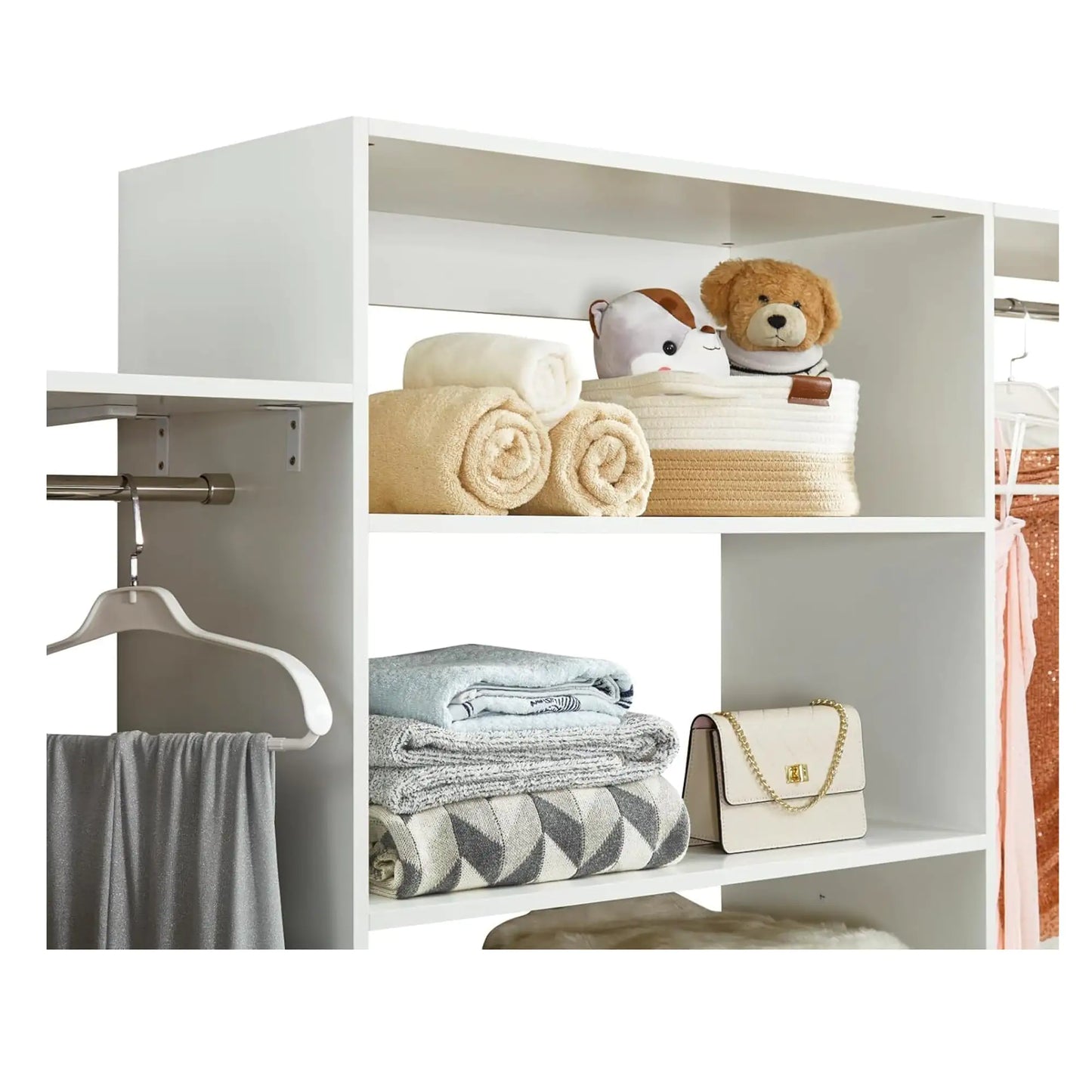 Modern Open Wardrobe Closet System