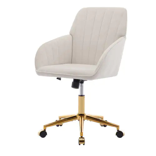 TY LuxeComfort Ergonomic Velvet Office Chair