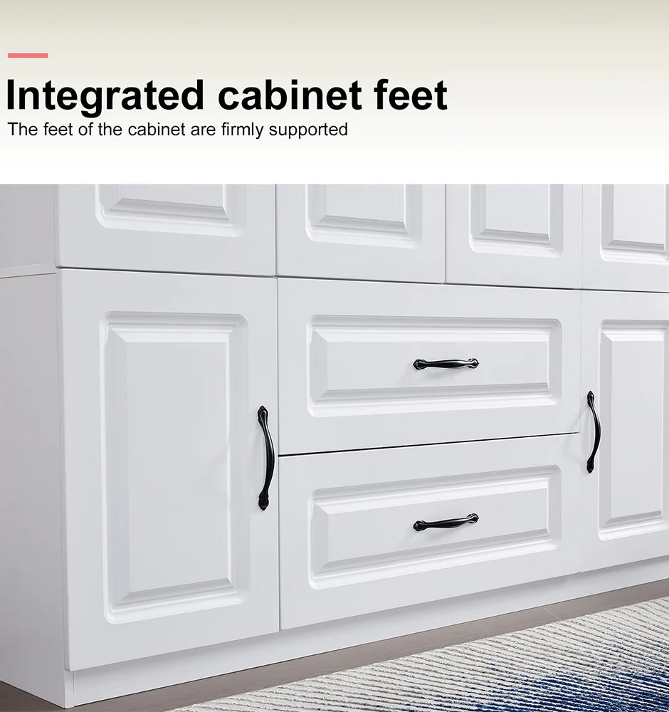 Modern 2-Door Wardrobe Closet