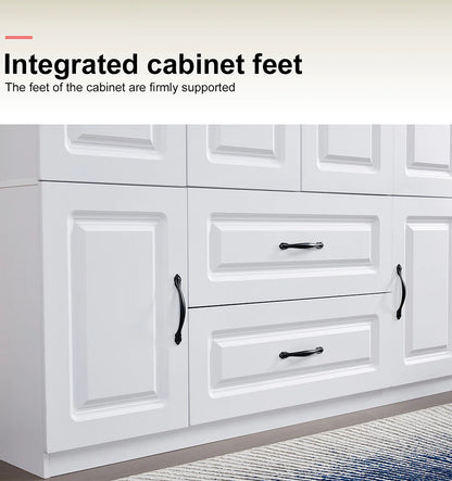 Modern 2-Door Wardrobe Closet