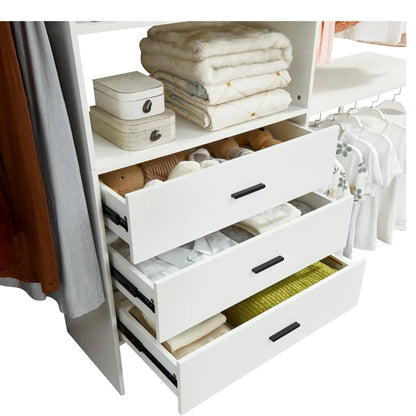 Modern Open Wardrobe Closet System