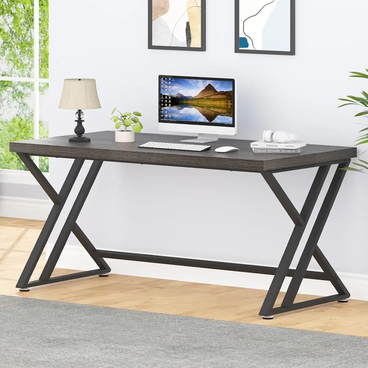 Modern Heavy-Duty Computer Desk